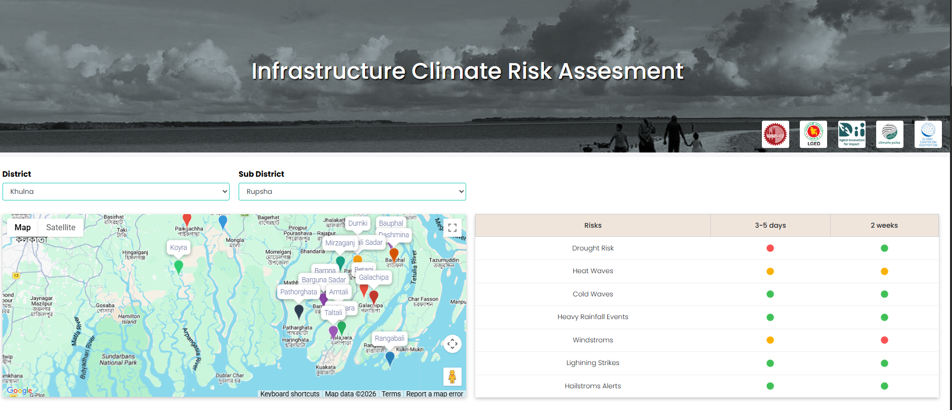 Infrastructure Climate Risk